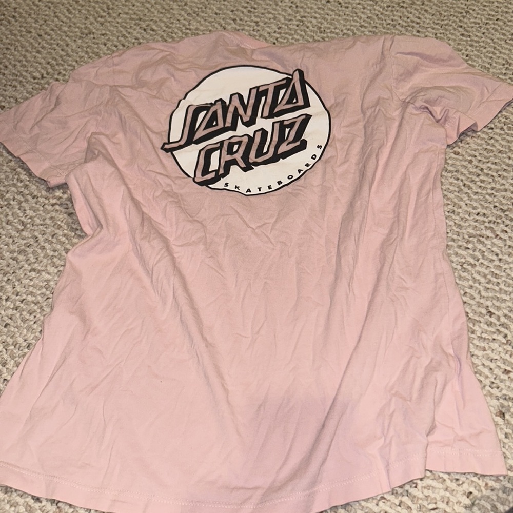 pink santa cruz tee - Picture 2 of 2